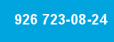 926 723-08-24 926 723-08-24